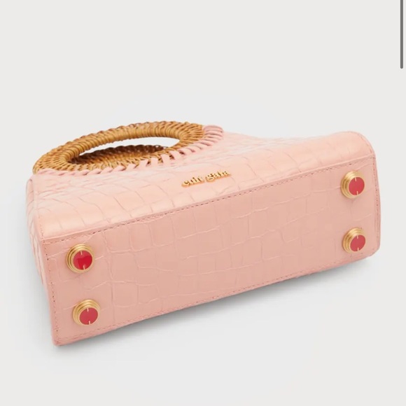 Cult Gaia Pink Chiara Crossbody Bag - Picture 4 of 9